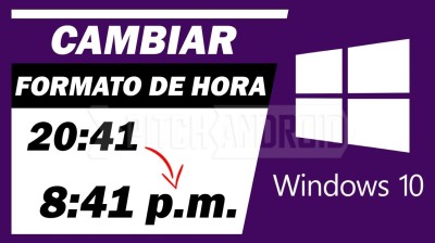 ✅ Cambiar el formato de hora de windows