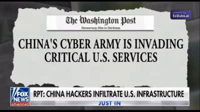 URGENTE: el ejército cibernético de China está invadiendo servicios críticos de Estados Unidos