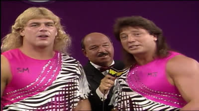 The Rockers vs The Twin Towers - Wrestlemania V (Full Match)