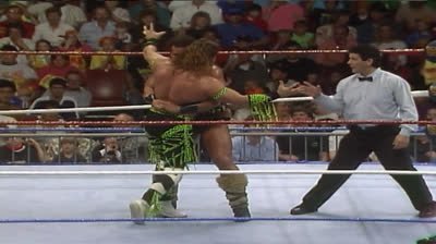 The Rockers vs The Barbarian & Haku - Wrestlemania VII (Full Match)