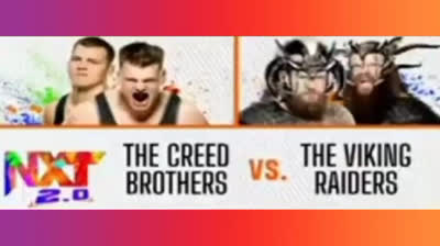 THE CREED BROTHERS VS THE VIKING RAIDERS - NXT 17 DE MAYO DE 2022