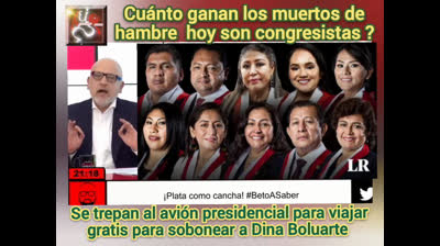 Beto Ortiz fuerte y claro sobre congresistas #callao #rpp #lima #peru #tarma #puquio #puno #abancay #cusco #pedrocastillo #reniec