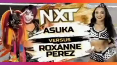 ASUKA VS ROXANNE PEREZ - NXT 10 DE OCTUBRE DE 2023